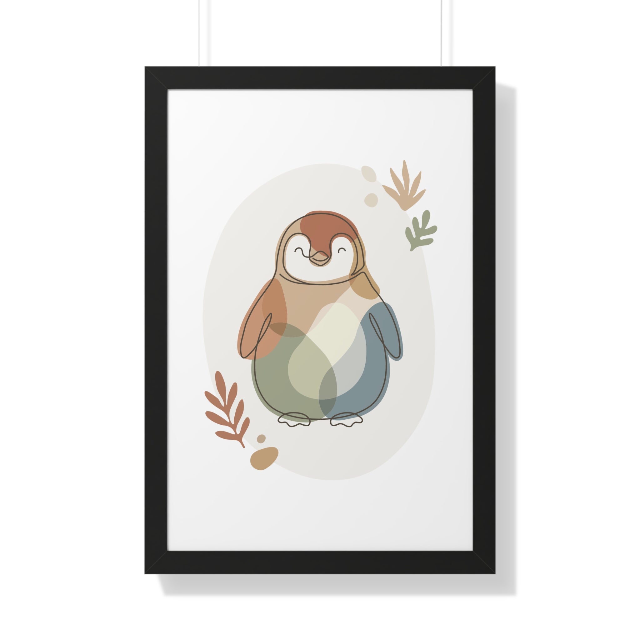 Little Cozy Penguin — Wild & Minimal Boho Art