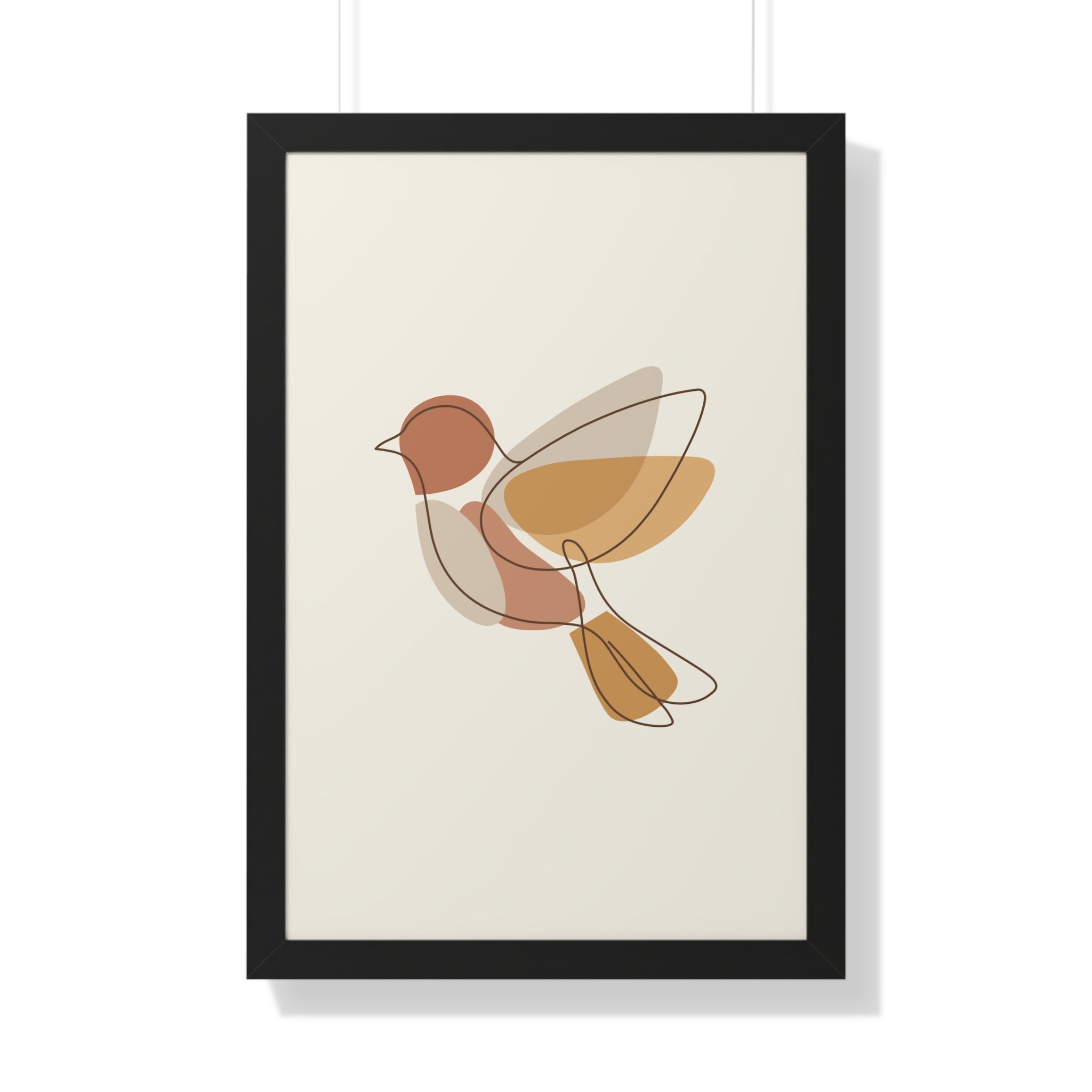 Soft Flight Harmony — Wild & Minimal Boho Line Art