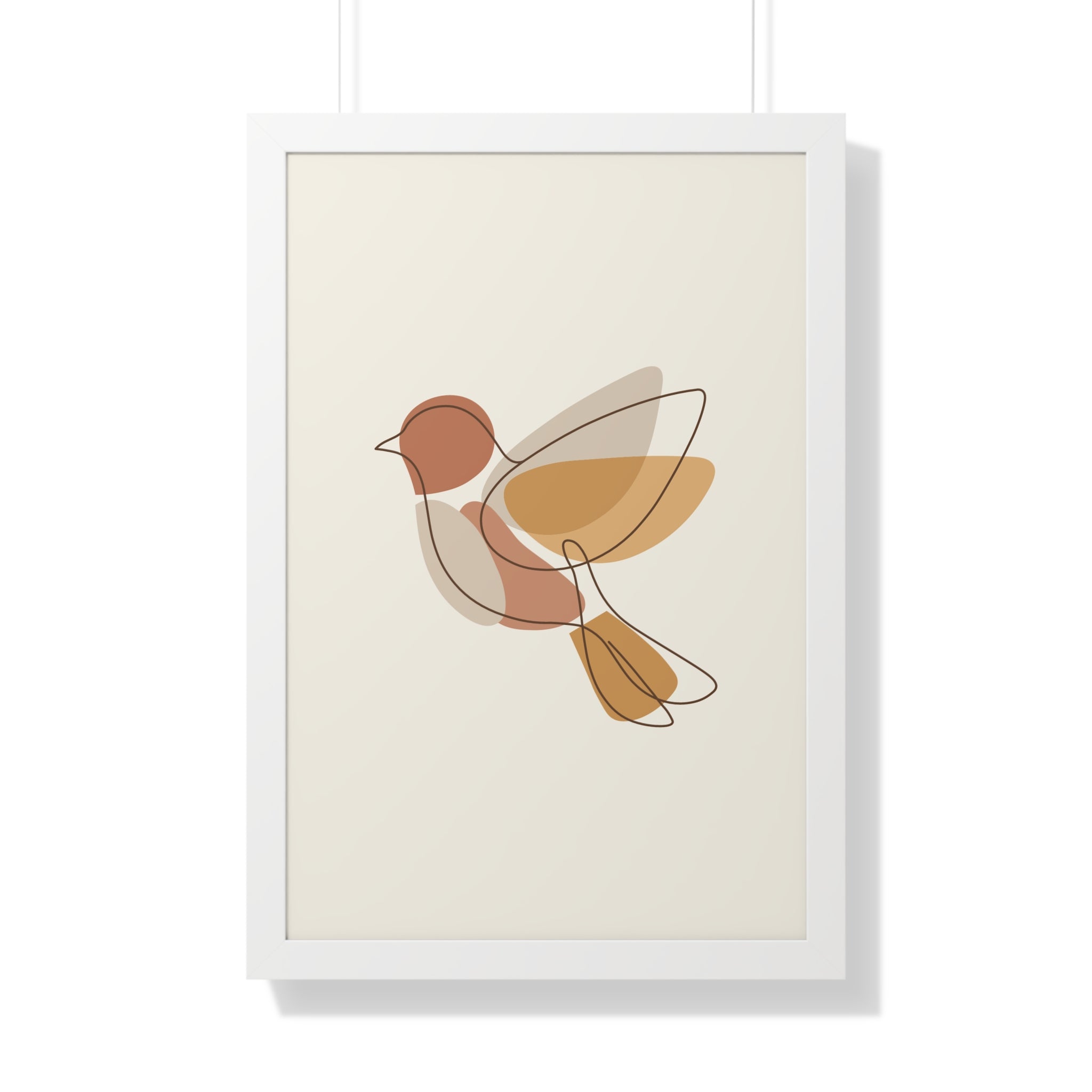 Soft Flight Harmony — Wild & Minimal Boho Line Art