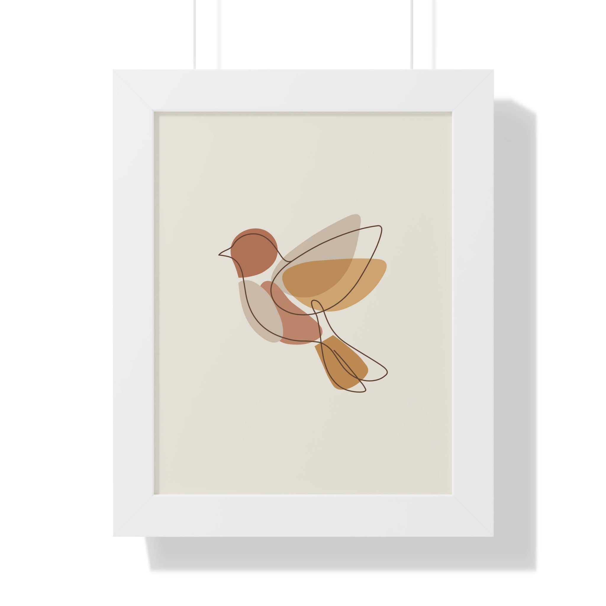 Soft Flight Harmony — Wild & Minimal Boho Line Art