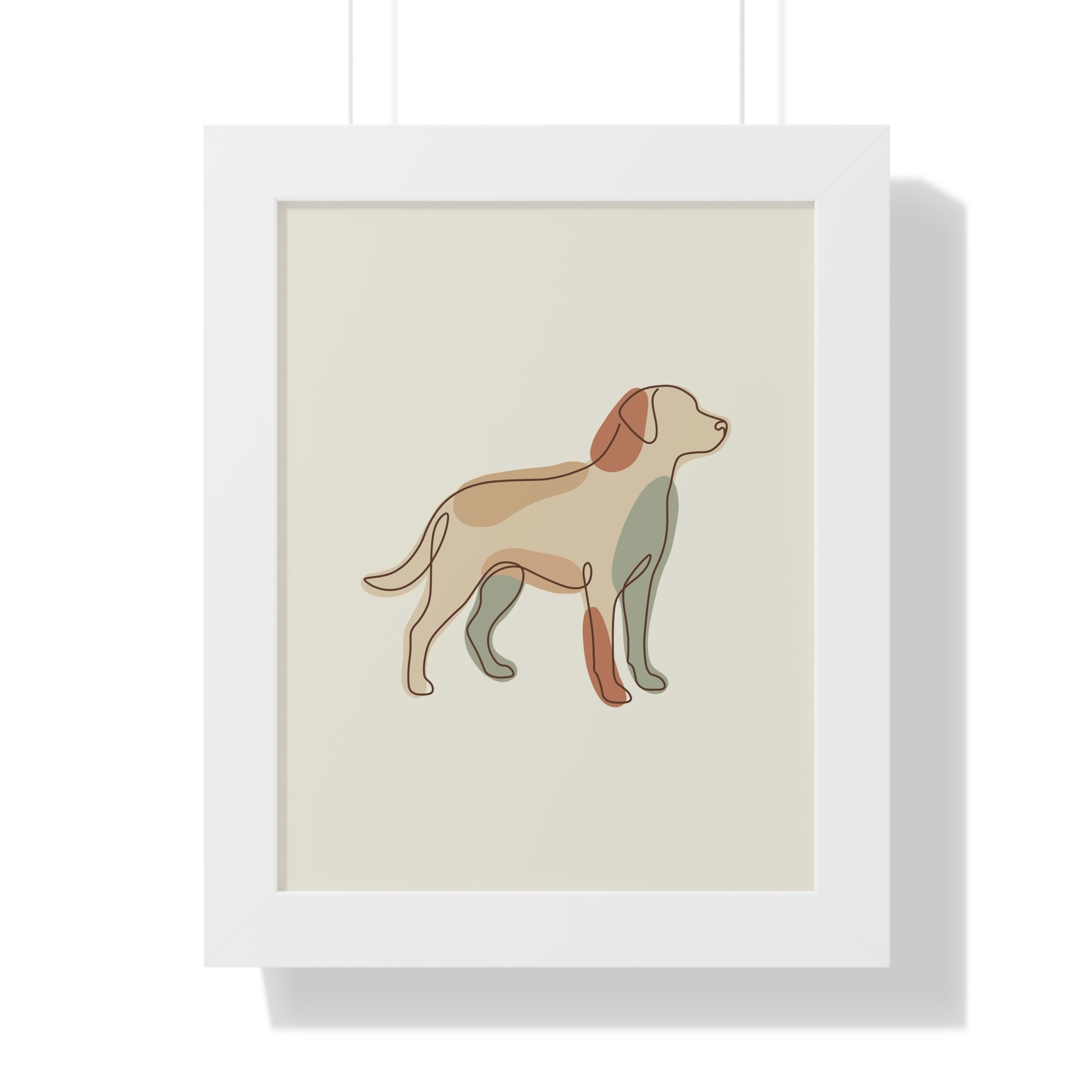 Gentle Companion — Wild & Minimal Dog Art