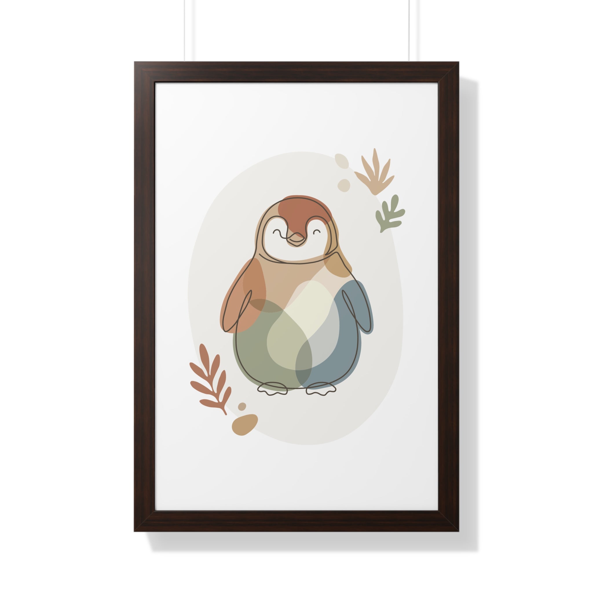 Little Cozy Penguin — Wild & Minimal Boho Art