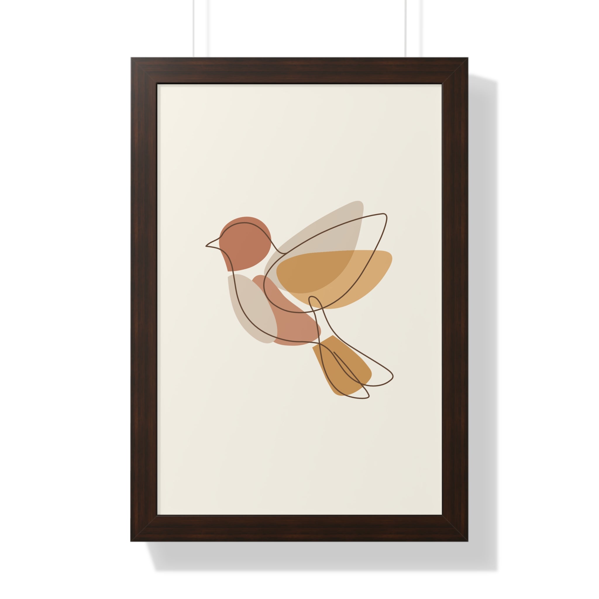 Soft Flight Harmony — Wild & Minimal Boho Line Art