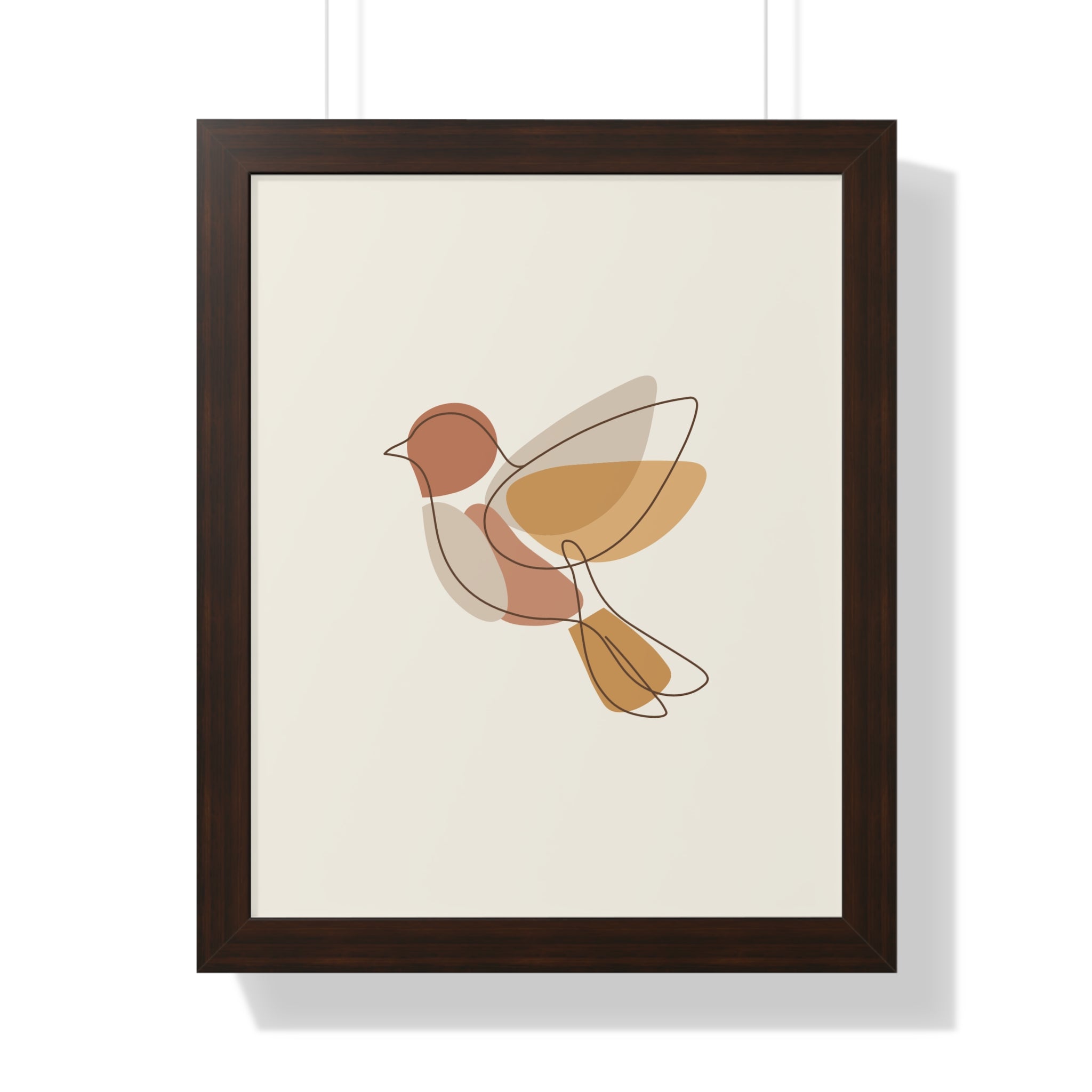 Soft Flight Harmony — Wild & Minimal Boho Line Art