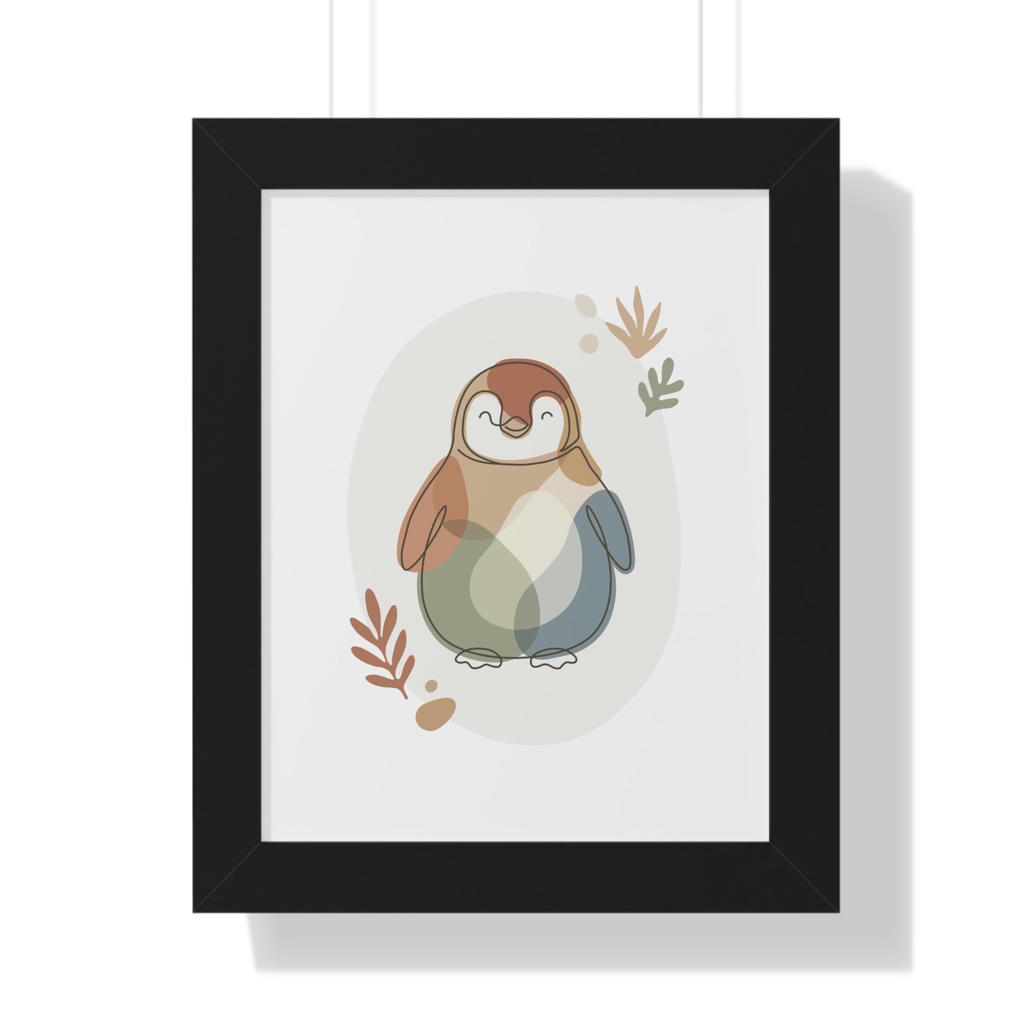 Little Cozy Penguin — Wild & Minimal Boho Art