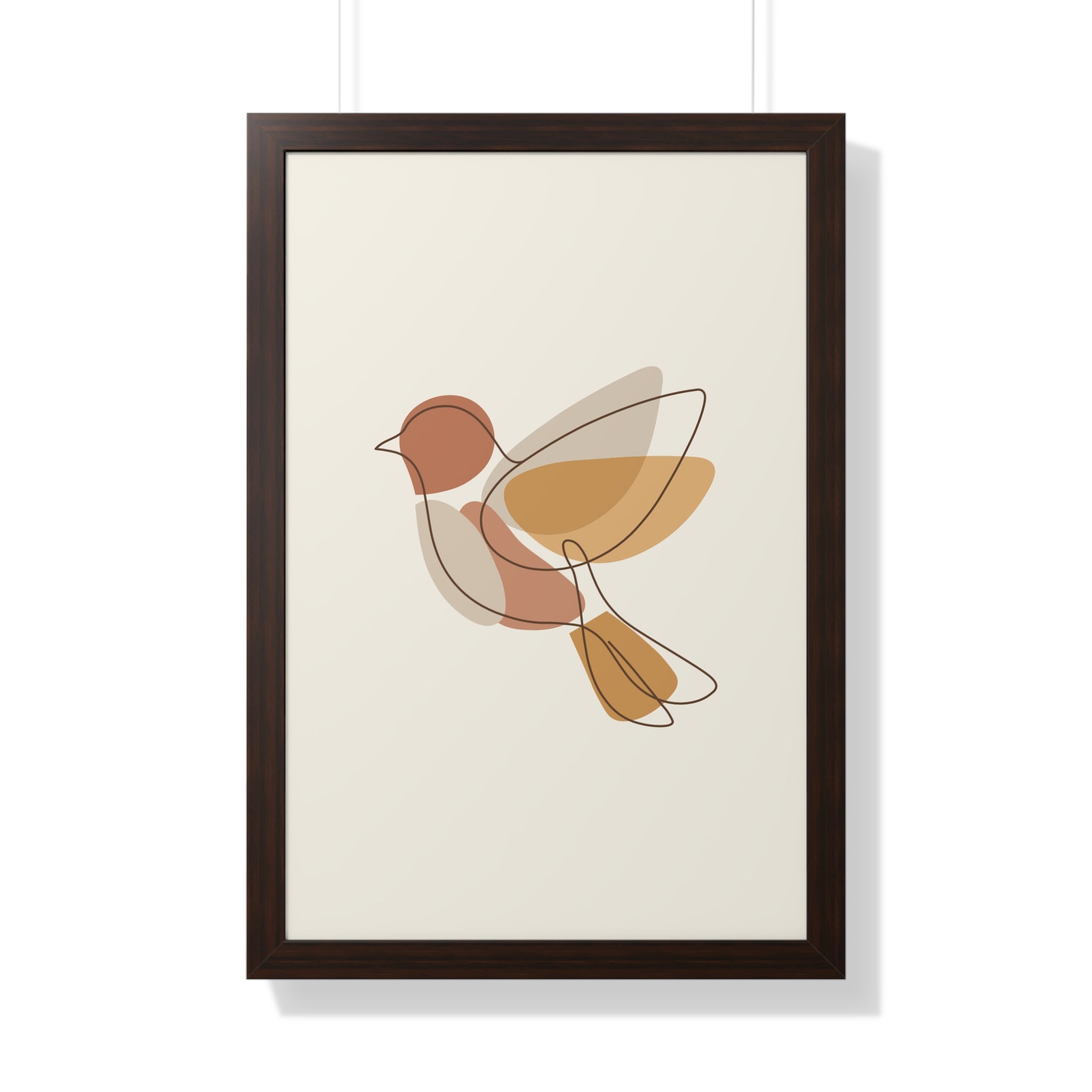 Soft Flight Harmony — Wild & Minimal Boho Line Art