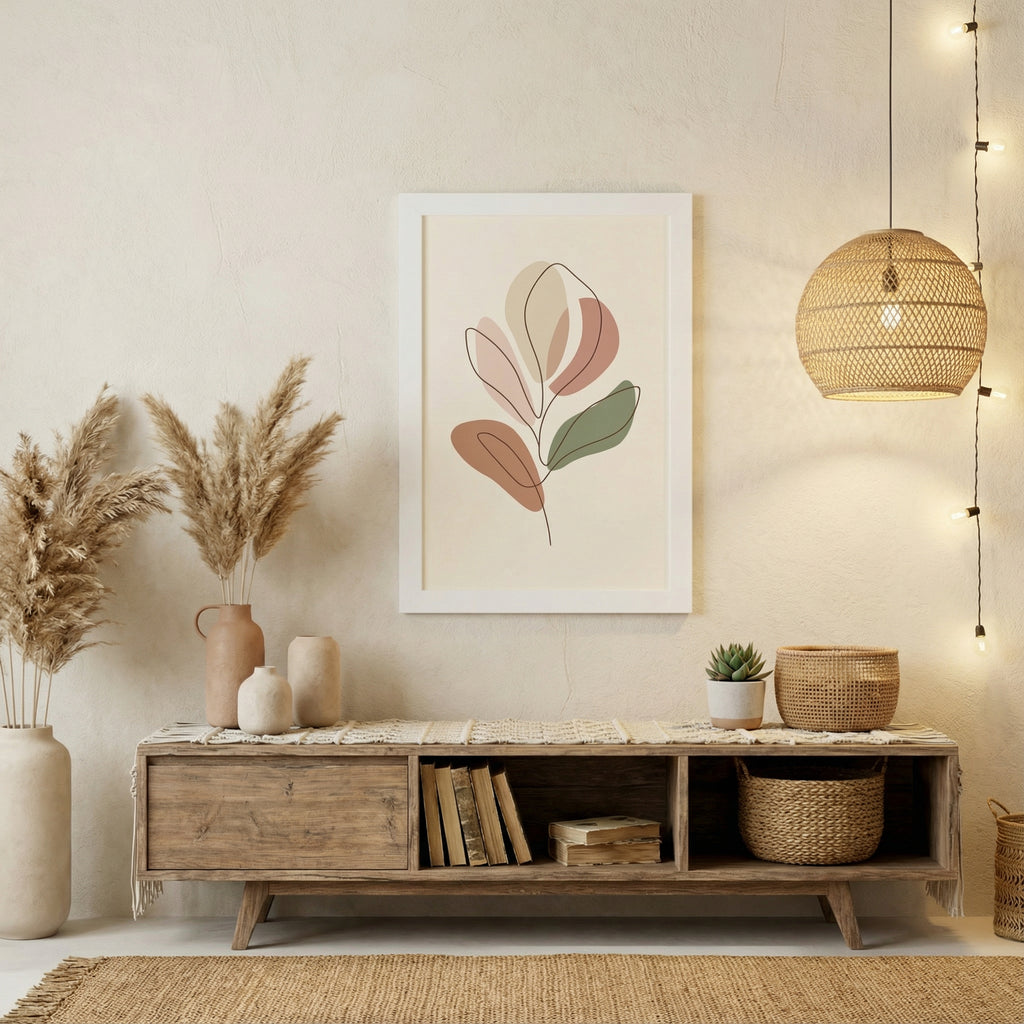 Soft Bloom Silhouette