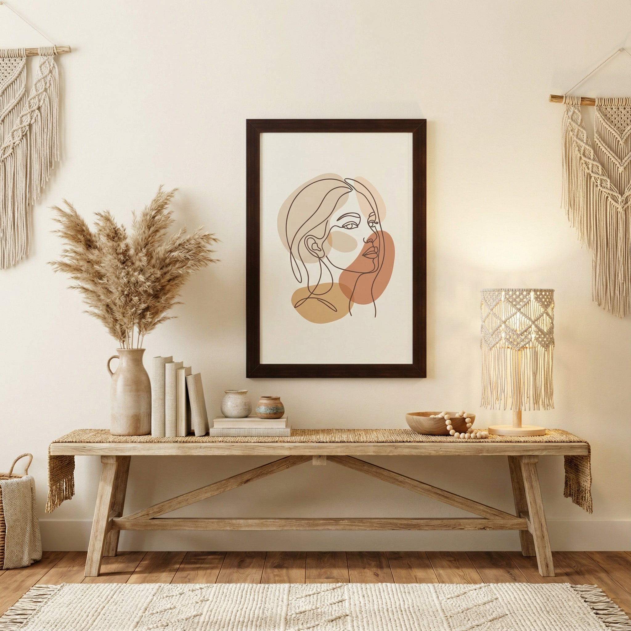 Quiet Muse — Minimalist Feminine Portrait