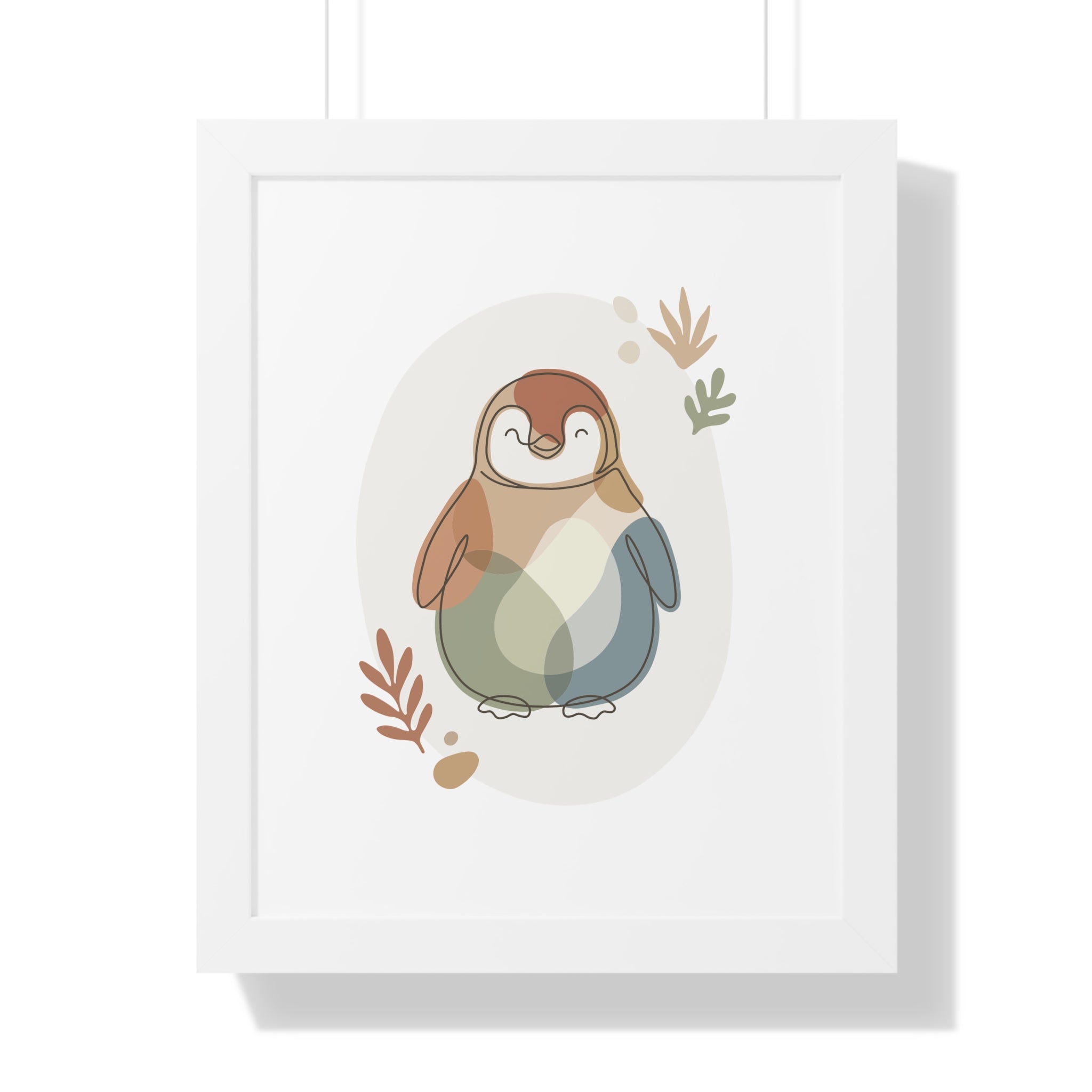 Little Cozy Penguin — Wild & Minimal Boho Art