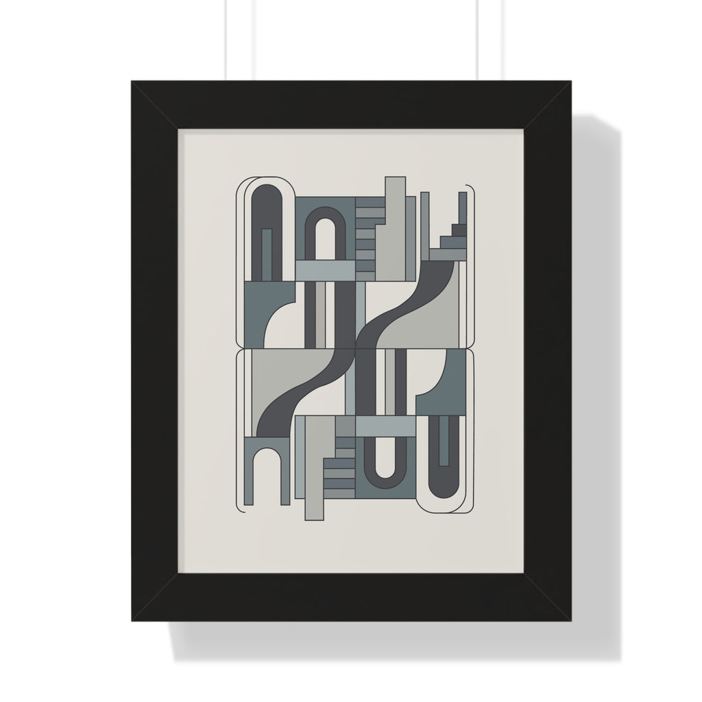 Architectural Geometry — Modern Minimalist Line Structure