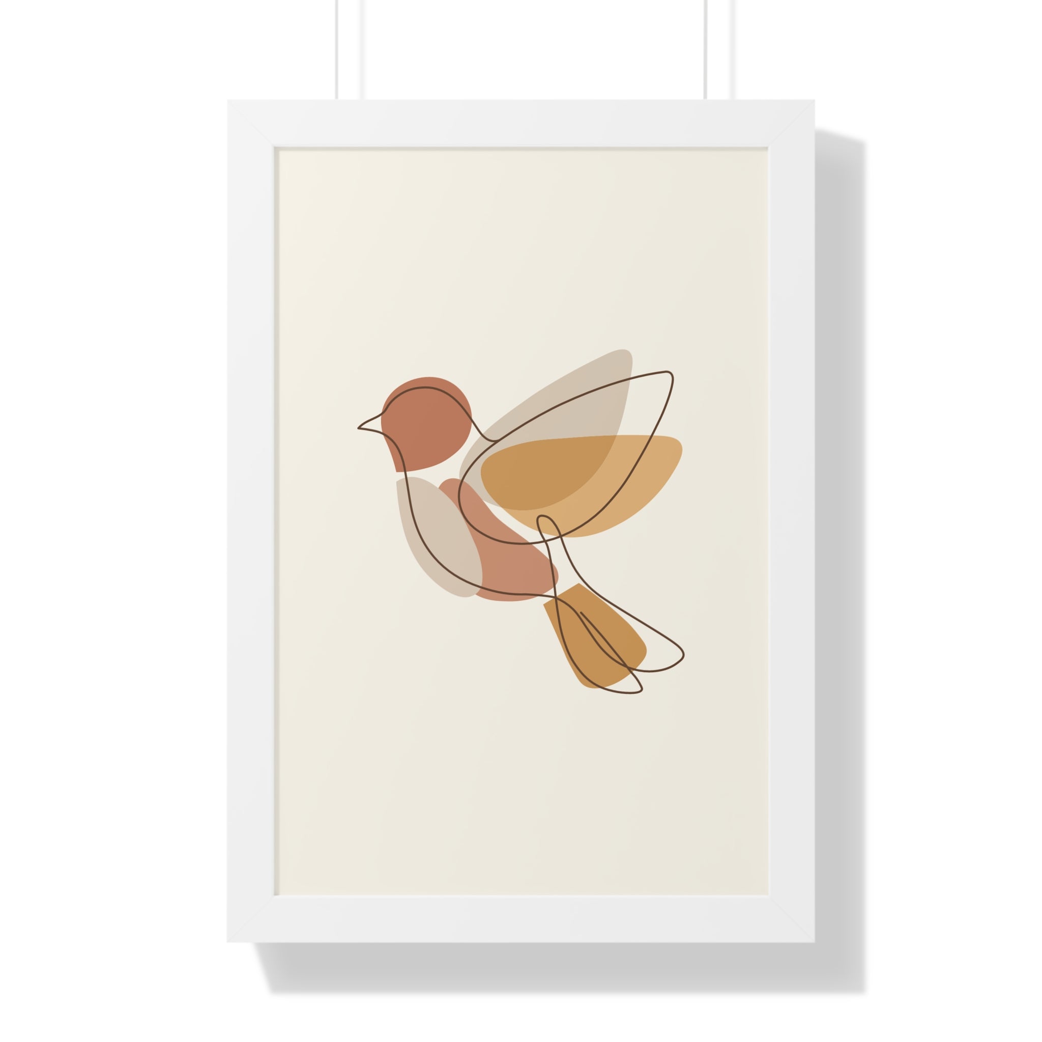 Soft Flight Harmony — Wild & Minimal Boho Line Art