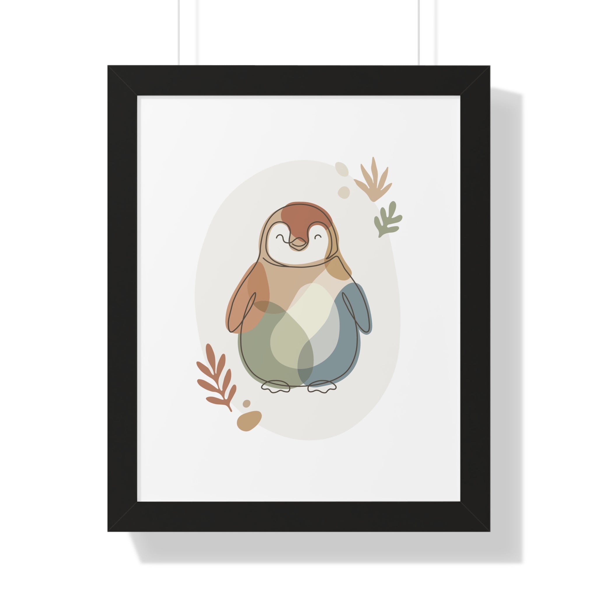 Little Cozy Penguin — Wild & Minimal Boho Art