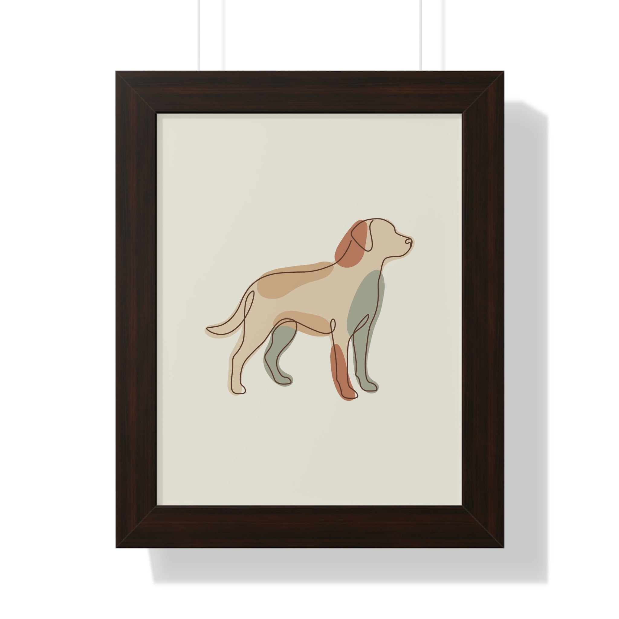 Gentle Companion — Wild & Minimal Dog Art