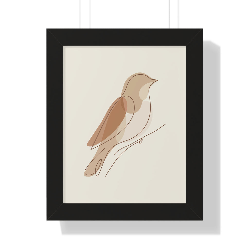 Soft Songbird — Wild & Minimal Boho Line Art