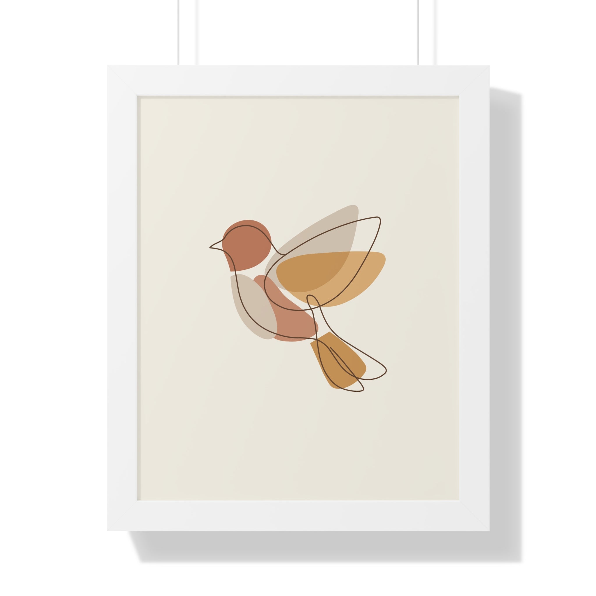 Soft Flight Harmony — Wild & Minimal Boho Line Art