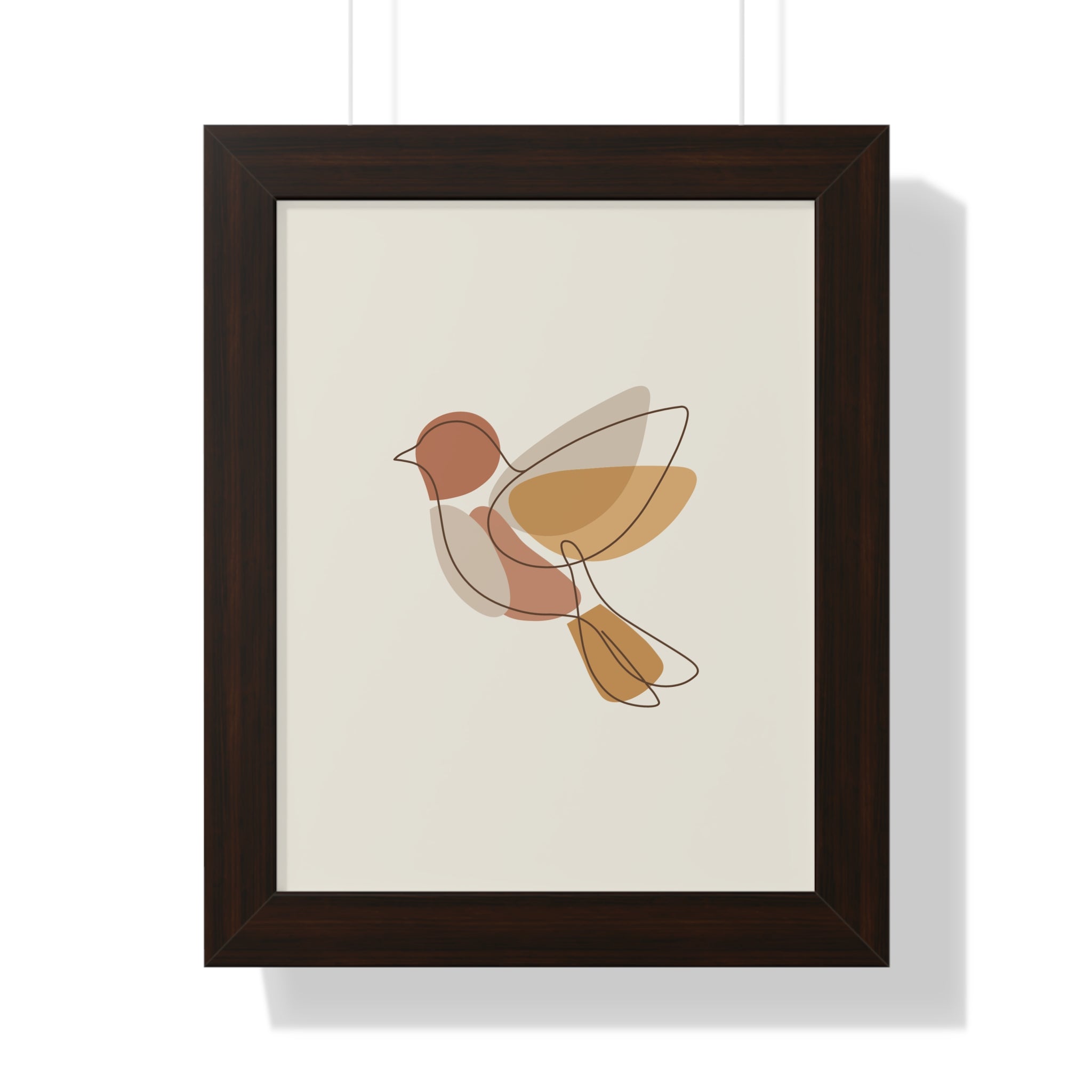 Soft Flight Harmony — Wild & Minimal Boho Line Art