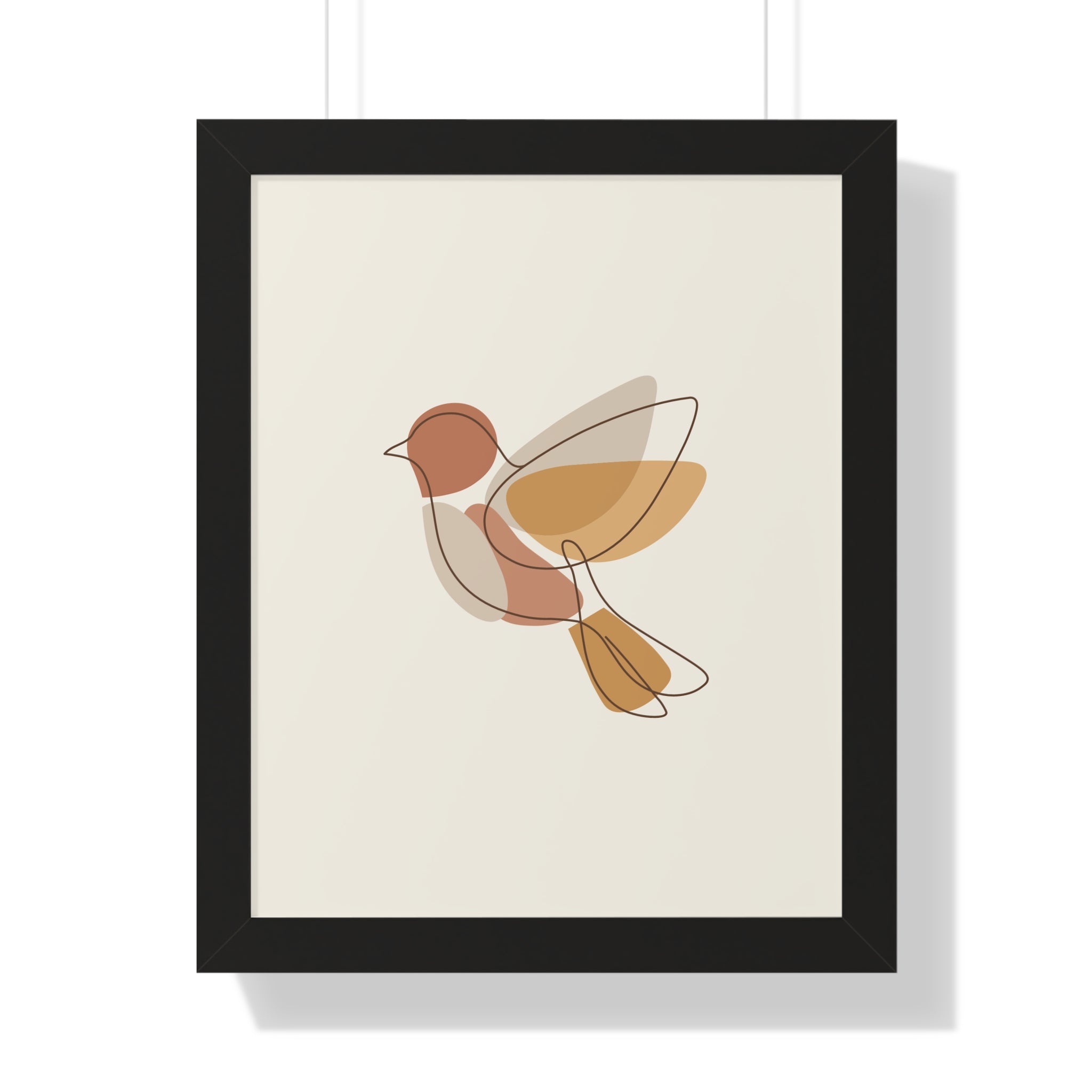 Soft Flight Harmony — Wild & Minimal Boho Line Art