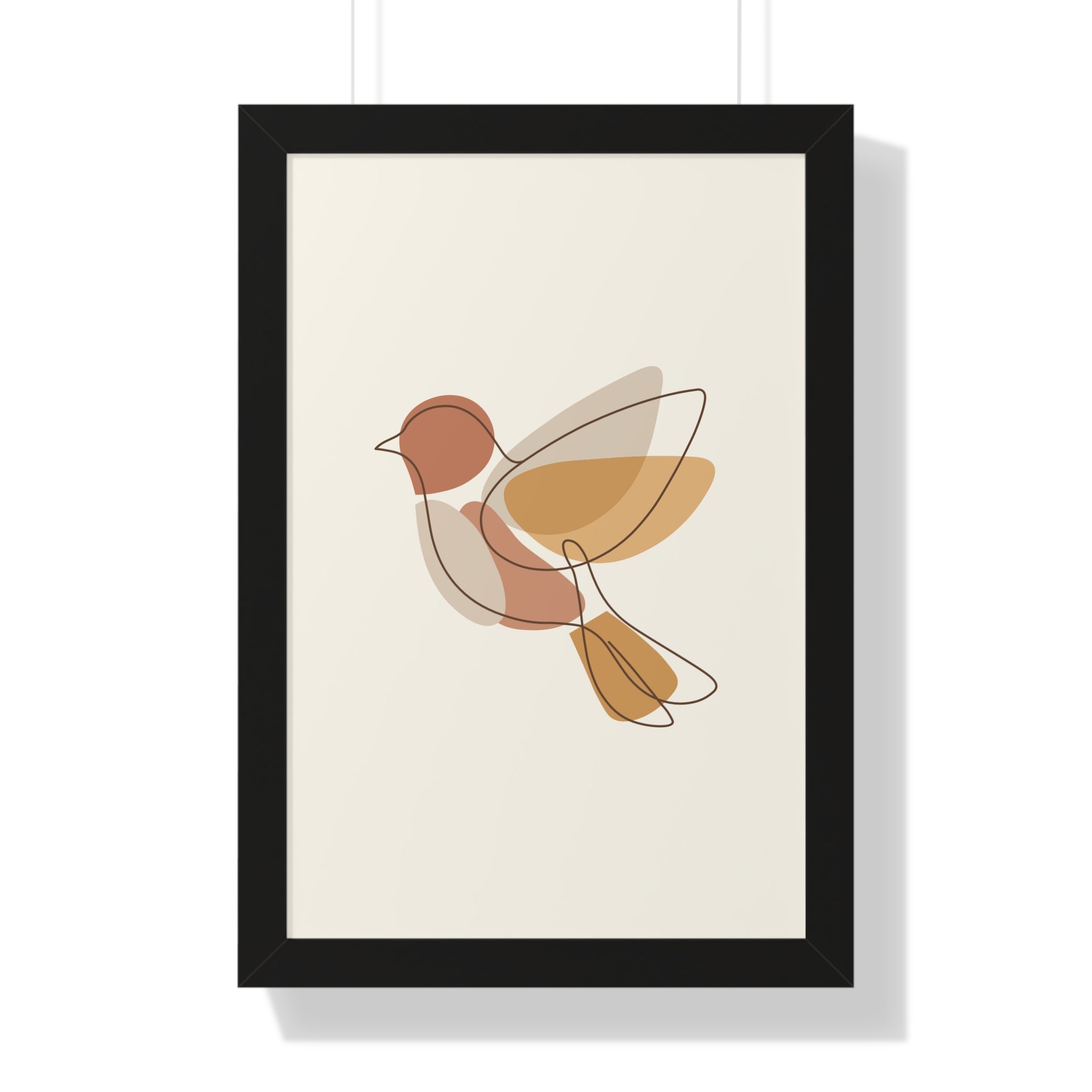 Soft Flight Harmony — Wild & Minimal Boho Line Art