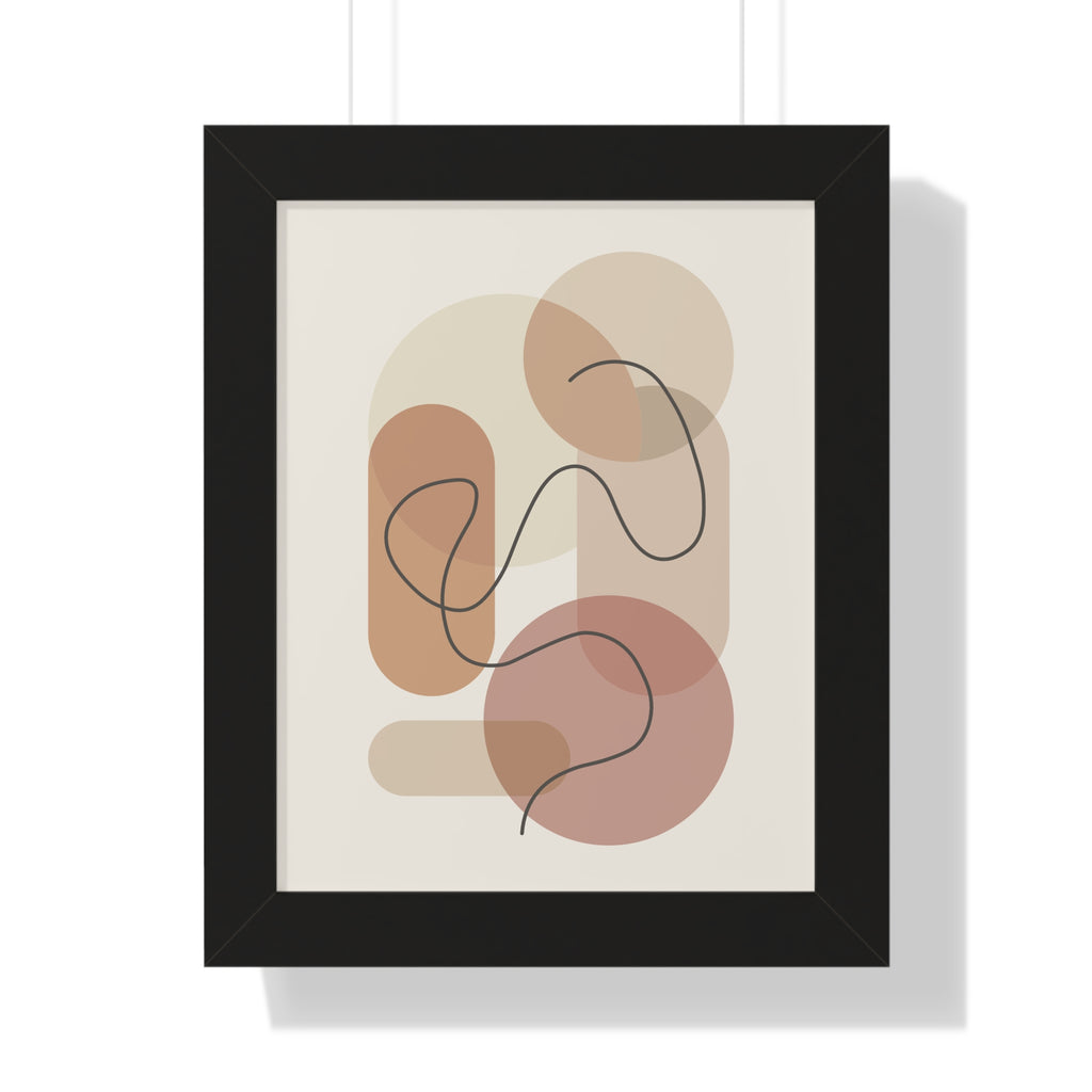 Organic Linescape — Modern Scandinavian Line Art Print